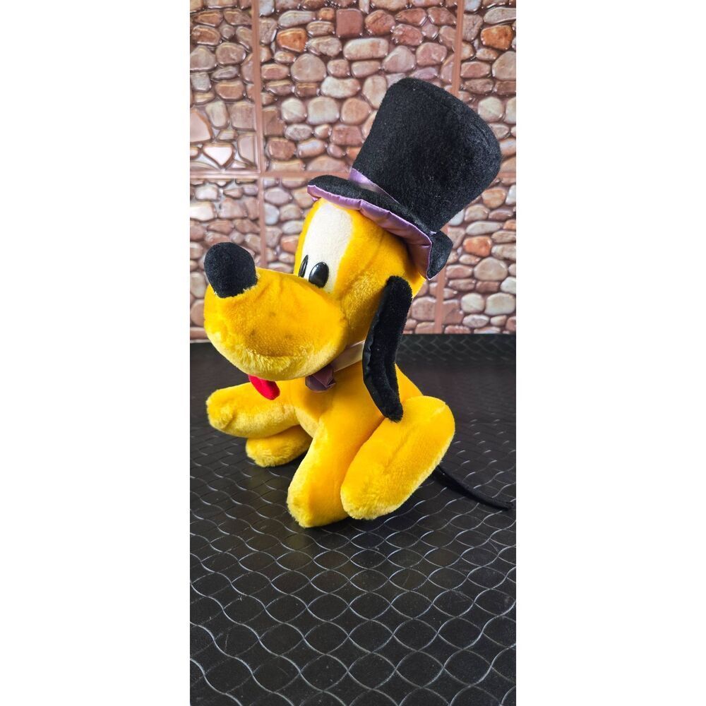 Vintage 1987 Disneyland Disney World Pluto Plush #B14